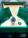 Rolex Datejust Blue Diamond Dial on Oyster 126234 Complete 2025