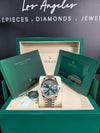 Rolex Datejust 41 Mint Green Index Dial on Jubilee 126300 Complete 2025