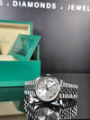 Rolex Datejust Silver Diamond Roman Vi And Ix Dial on Jubilee 126234 Complete 2025