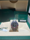 Rolex GMT-Master II Pepsi Jubilee Black Dial on Jubilee 126710BLRO Complete 2021