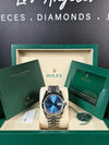 Rolex Datejust 41 Blue Roman Dial on Jubilee 126300 Complete 2025