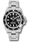 Rolex Submariner Black Dial on Oyster 116610LN Complete 2016