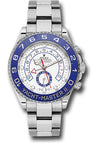 Rolex Yacht-Master II Matt White Dial on Oyster 116680 Complete 2016