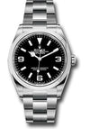Rolex Explorer 36 Black Dial on Oyster 124270 Complete 2025