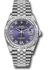 Rolex Datejust 36 Aubergine Purple Diamond Roman Vi And Ix Dial on Jubilee 126234 Complete 2026