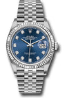 Rolex Datejust 36 Blue Diamond Dial on Jubilee 126234 Complete 2026
