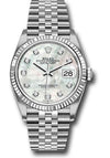 Rolex Datejust 36 Mother-Of-Pearl Diamond Dial on Jubilee 126234 Complete 2026
