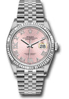 Rolex Datejust 36 Pink Diamond Roman Vi And Ix Dial on Jubilee 126234 Complete 2026