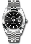 Rolex Datejust 41 Black Index Dial on Jubilee 126300 Complete 2026