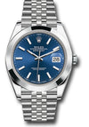 Rolex Datejust 41 Blue Index Dial on Jubilee 126300