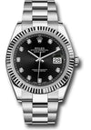 Rolex Datejust 41 Black Diamond Dial on Oyster 126334 Complete 2026