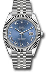 Rolex Datejust 41 Blue Roman Dial on Jubilee 126334 Complete 2026