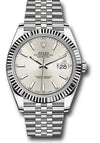Rolex Datejust 41 Silver Index Dial on Jubilee 126334 Complete 2026