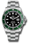 Rolex Submariner Black Dial on Oyster 126610LV Complete 2021