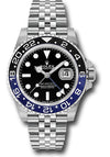 Rolex GMT-Master II Batgirl Black Dial on Jubilee 126710BLNR Complete 2025
