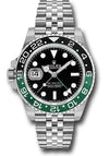 Rolex GMT-Master II "Sprite" Black Dial on Jubilee 126720VTNR Complete 2022