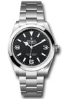 Rolex Explorer 40 Black Index Arabic Dial on Oyster 224270 Complete 2026