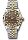 Rolex Datejust 31 Dark Mother-Of-Pearl Diamond Dial on Jubilee 278273 Complete 2026