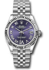 Rolex Datejust 31 Aubergine Roman Diamond 6 Dial on Jubilee 278274 Complete 2026
