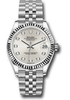 Rolex Datejust 31 Silver Diamond Dial on Jubilee 278274 Complete 2025