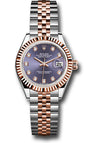 Rolex Datejust Lady Aubergine Diamond Dial on Jubilee 279171 Complete 2025