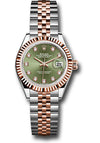 Rolex Datejust Lady Olive Green Diamond Dial on Jubilee 279171 Complete 2026