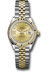 Rolex Datejust Lady Champagne Diamond Star Dial on Jubilee 279173 Complete 2026