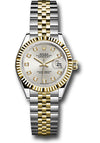 Rolex Datejust Lady Silver Diamond Dial on Jubilee 279173 Complete 2026