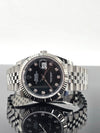 Rolex Datejust 41 Black Diamond Dial on Jubilee 126334 Complete 2026