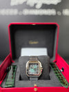 Cartier Santos de Cartier Large Green Dial on Bracelet WSSA0062 Complete 2025