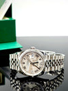 Rolex Datejust 36 Silver Diamond Roman Vi And Ix Dial on Jubilee 126234 Complete 2026