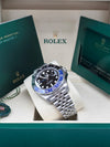 Rolex GMT-Master II Batgirl Black Dial on Jubilee 126710BLNR Complete 2025