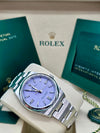 Rolex Oyster Perpetual 36 Lavender Dial on Oyster 126000 Complete 2026