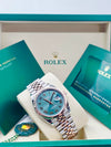 Rolex Datejust 36 Mint Green Dial on Jubilee 126231 Complete 2026