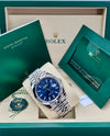 Rolex Datejust 41 Blue Index Dial on Jubilee 126334 Complete 2026