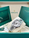 Rolex Datejust 36 Silver Diamond Roman Vi And Ix Dial on Jubilee 126234 Complete 2026