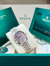 Rolex Datejust 31 Dark Mother-Of-Pearl Diamond Dial on Jubilee 278273 Complete 2026