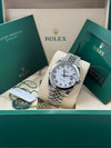 Rolex Datejust 41 White Roman Dial on Jubilee 126300 Complete 2026