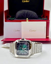 Cartier Santos de Cartier Large Green Dial on Bracelet WSSA0062 Complete 2026
