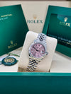 Rolex Datejust Lady Pink Index Dial on Jubilee 279174 Complete 2026
