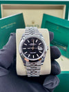 Rolex Datejust 41 Black Index Dial on Jubilee 126300 Complete 2026
