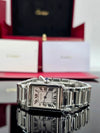 Cartier Tank Must Small Silver Dial on Bracelet WSTA0107 Complete 2026