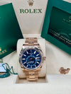 Rolex SkyDweller Blue Dial on Oyster 336935 Complete 2023