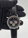 Breitling Navitimer B01 Chronograph Black Dial on Leather Strap AB0137211B1P1 Complete 2026