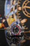 Rolex GMT-Master II Pepsi Jubilee Black Dial on Jubilee 126710BLRO Complete 2021
