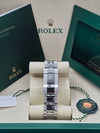 Rolex Date Just Rhodium Dial on Jubilee 126300 Complete 2026