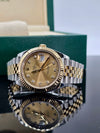 Rolex Datejust 41 Champagne Diamond Dial on Jubilee 126333 Complete
