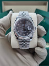Rolex Datejust 41 Dark Rhodium Diamond Dial on Jubilee 126334 Complete 2026