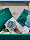 Rolex Datejust 36 Mint Green Dial on Jubilee 126231 Complete 2026