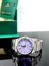 Rolex Oyster Perpetual 36 Lavender Dial on Oyster 126000 Complete 2026